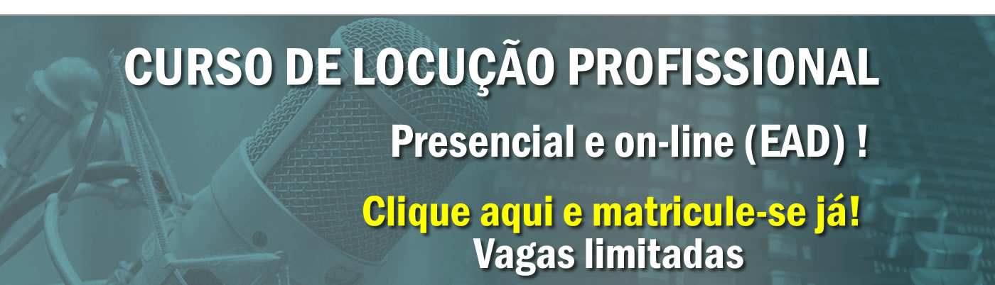 Curso de Locução Profissional EAD